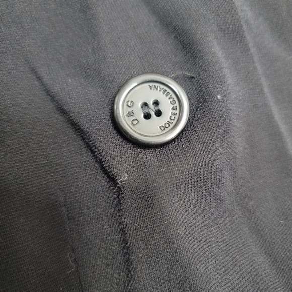 DOLCE & GABBANA VINTAGE SILK BLOUSE, SIZE 26/40 - Picture 6 of 10